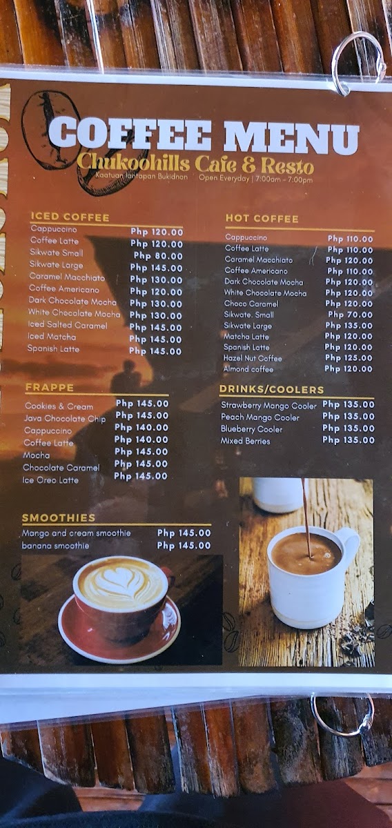 Menu Chukoohills Cafe & Resto-4